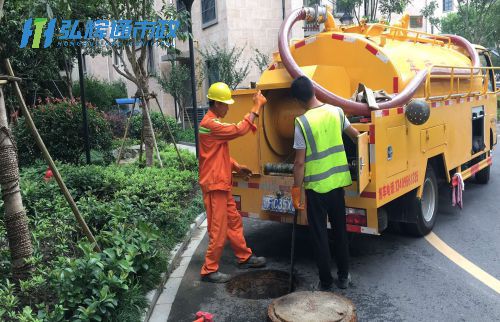 上海浦东新区潍坊新村雨污管道清淤疏通